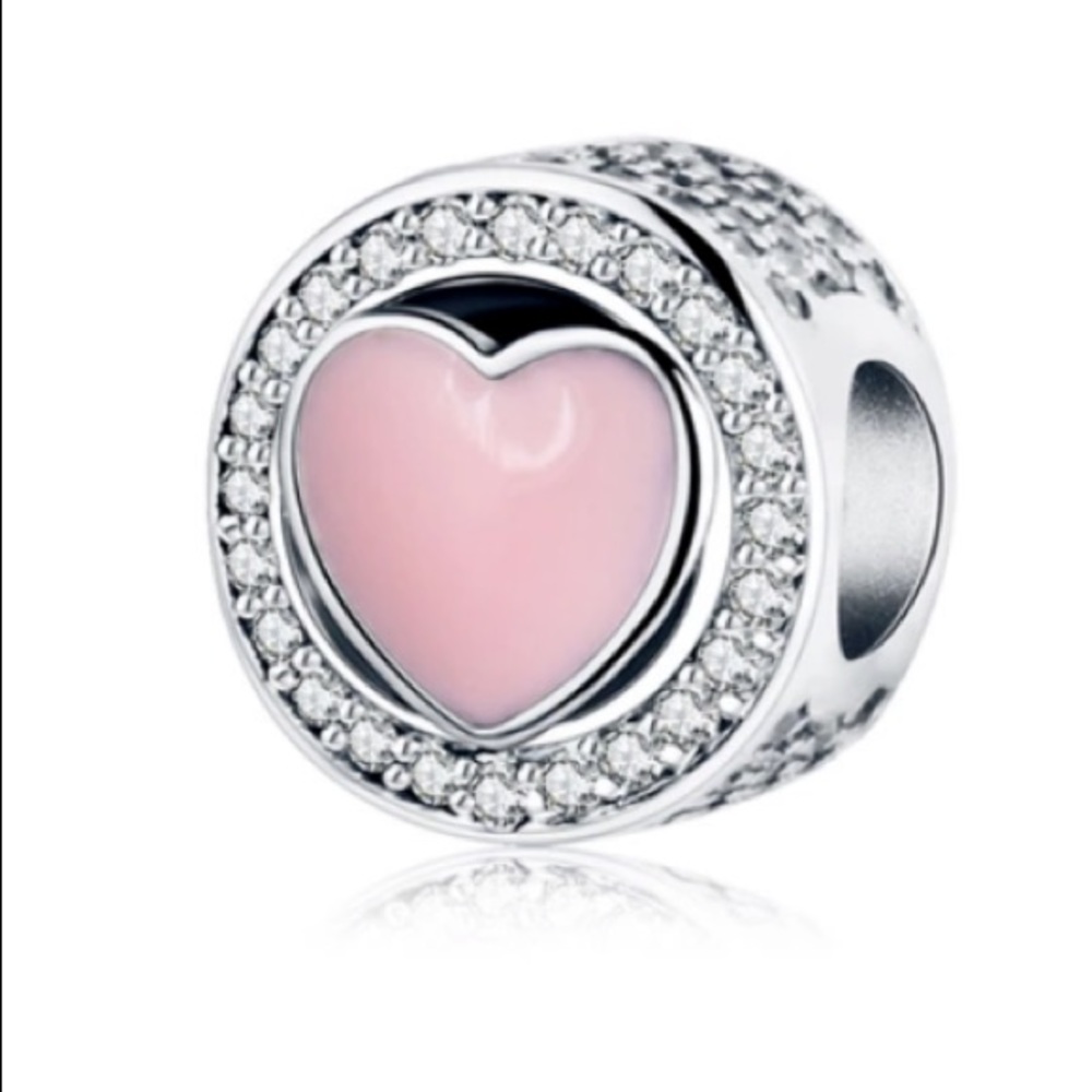 Pandora Pink Wonderful Love Charm